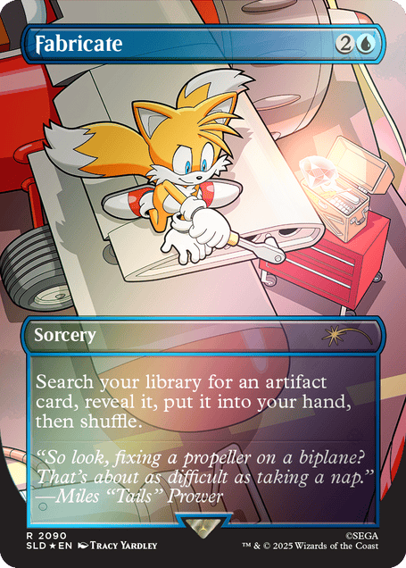 Magic the Gathering | Secret Lair Drop: Sonic the Hedgehog Superdrop: Chasing Adventure (Foil)