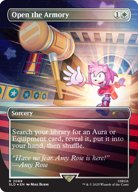 Magic the Gathering | Secret Lair Drop: Sonic the Hedgehog Superdrop: Chasing Adventure (Foil)