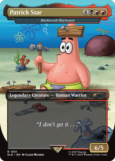 Magic the Gathering | Secret Lair Drop: SpongeBob SquarePants: Legends of Bikini Bottom (Non-foil)