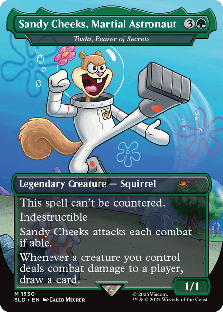 Magic the Gathering | Secret Lair Drop: SpongeBob SquarePants: Legends of Bikini Bottom (Non-foil)