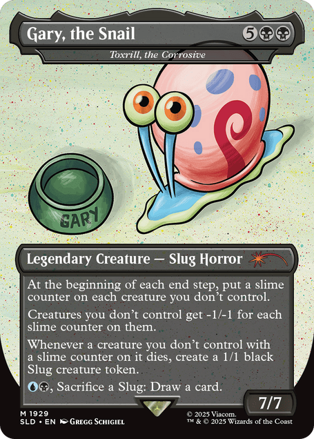 Magic the Gathering | Secret Lair Drop: SpongeBob SquarePants: Legends of Bikini Bottom (Non-foil)