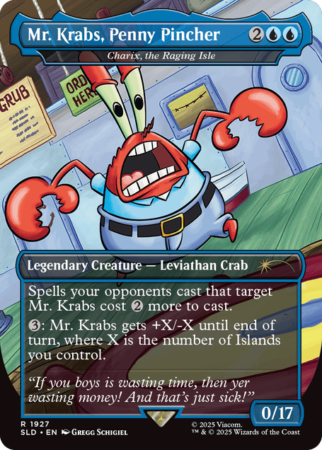 Magic the Gathering | Secret Lair Drop: SpongeBob SquarePants: Legends of Bikini Bottom (Non-foil)