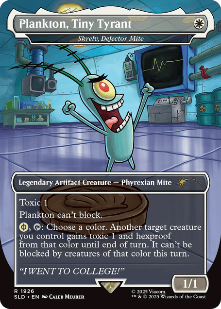 Magic the Gathering | Secret Lair Drop: SpongeBob SquarePants: Legends of Bikini Bottom (Non-foil)