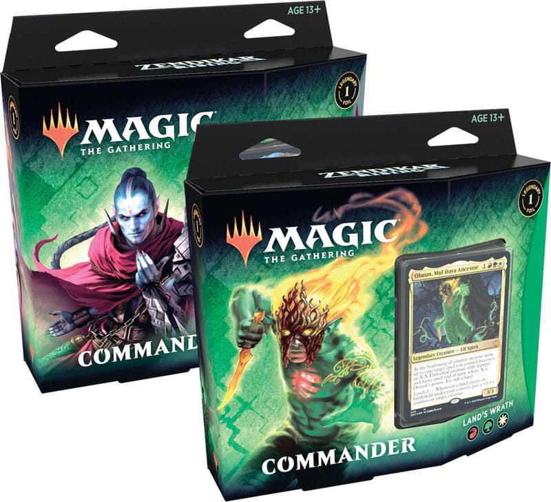 Zendikar Rising Commander Deck Set