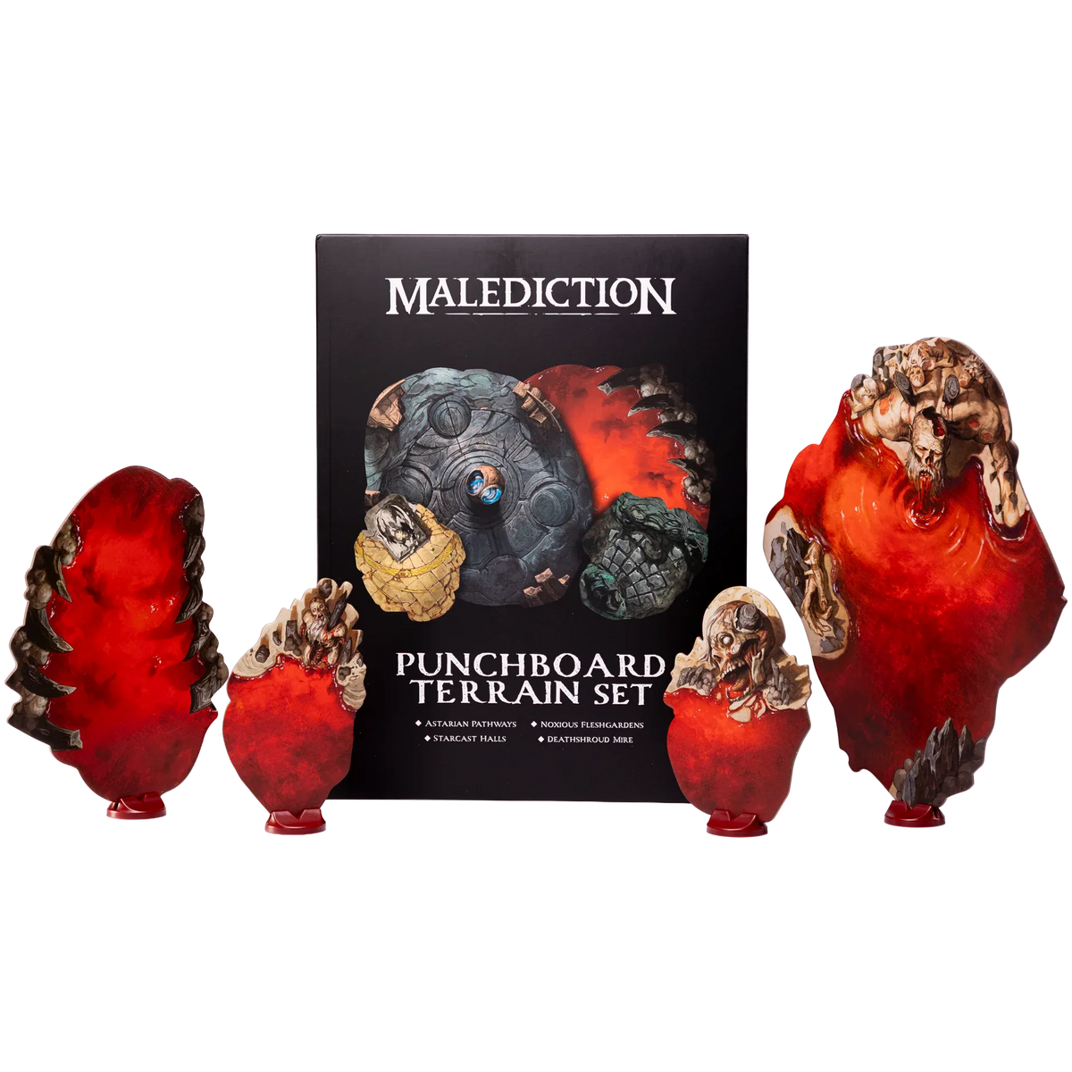 Malediction: Punchboard Terrain Set