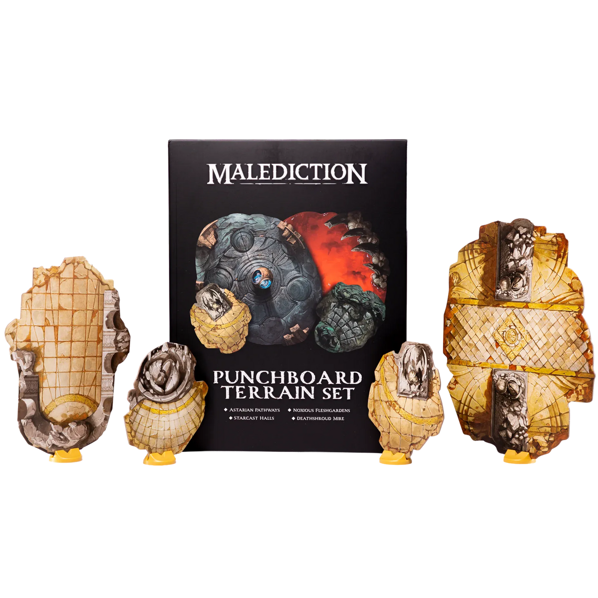 Malediction: Punchboard Terrain Set