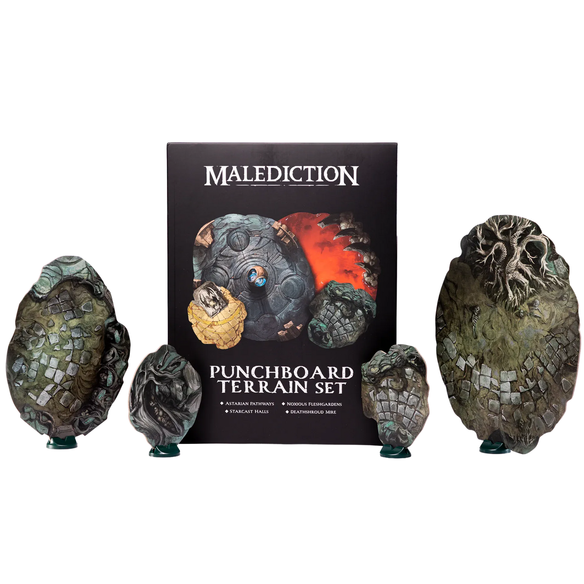Malediction: Punchboard Terrain Set
