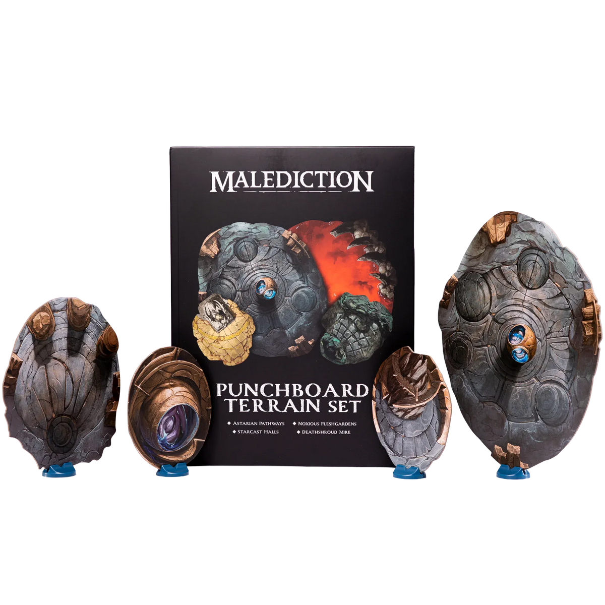 Malediction: Punchboard Terrain Set