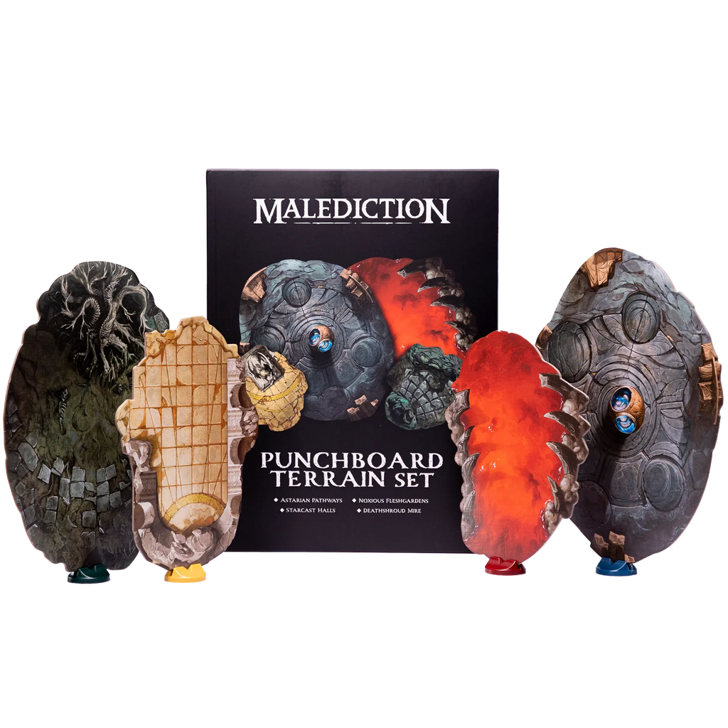 Malediction: Punchboard Terrain Set
