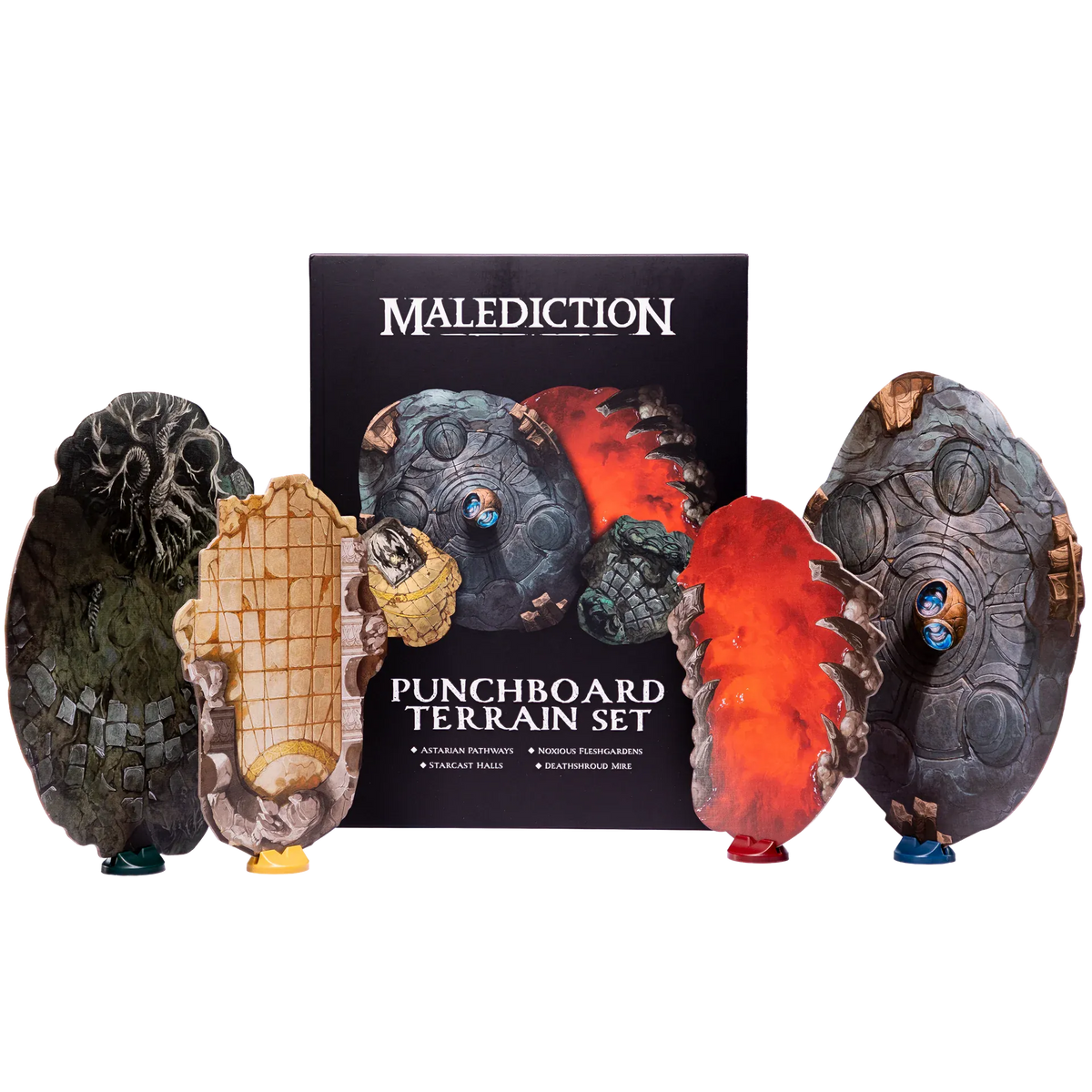 Malediction: Punchboard Terrain Set