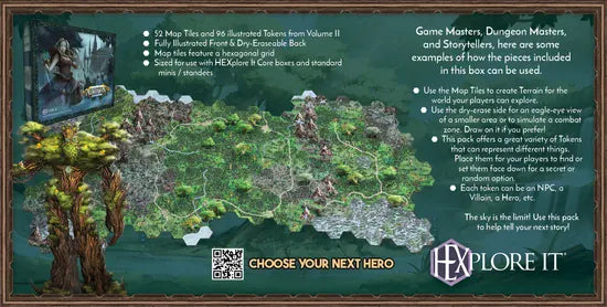 HEXplore It: The Forests of Adrimon Map Pack (Pre-Order)