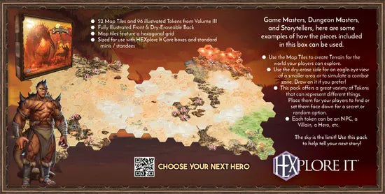 HEXplore It: The Sands of Shurax Map Pack (Pre-Order)