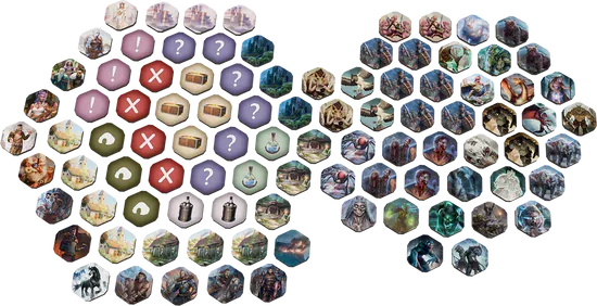 HEXplore It: The Valley of the Dead King Map Pack (Pre-Order)