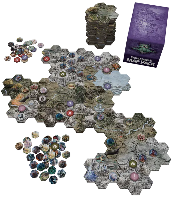 HEXplore It: The Valley of the Dead King Map Pack (Pre-Order)
