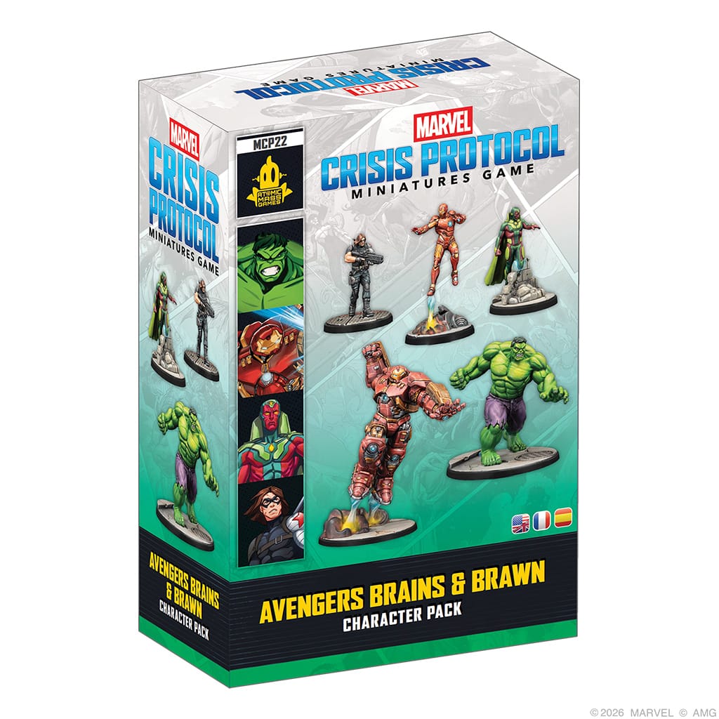 Marvel: Crisis Protocol - Avengers: Brains & Brawn Character Pack (Pre-Order)