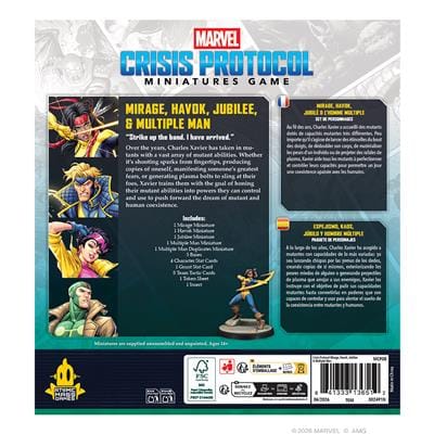 Marvel: Crisis Protocol - Mirage, Havok, Jubilee & Multiple Man (Pre-Order)