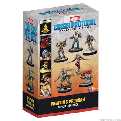 Marvel: Crisis Protocol - Weapon X Program Affiliation Pack (Pre-Order)