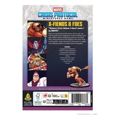 Marvel: Crisis Protocol - X-Fiends & Foes Character Pack (Pre-Order)