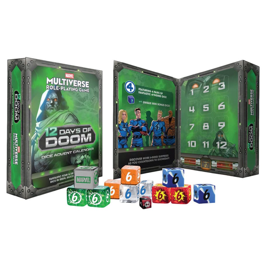 Marvel Multiverse: 12 Days of Doom - Dice Advent Calendar (Pre-Order)
