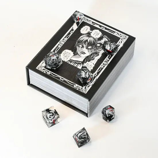 Junji Ito Liquid Core Dice Set (Pre-Order)