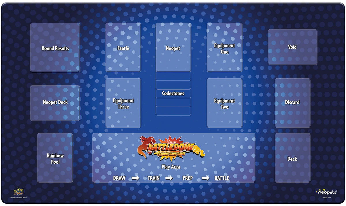Neopets Battledome Trading Card Game: Playmat - Battledome