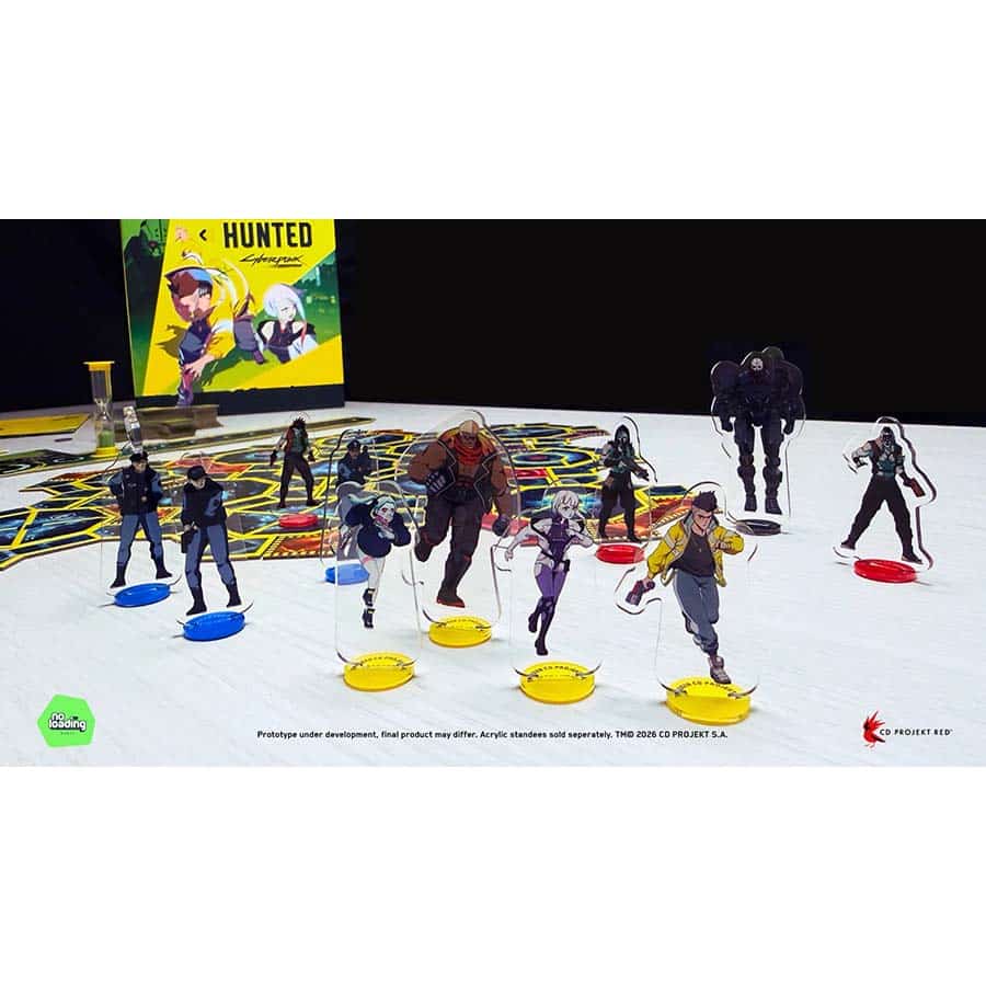 Cyberpunk: Edgerunners: Hunted - Acrylic Character Pack (Pre-Order)