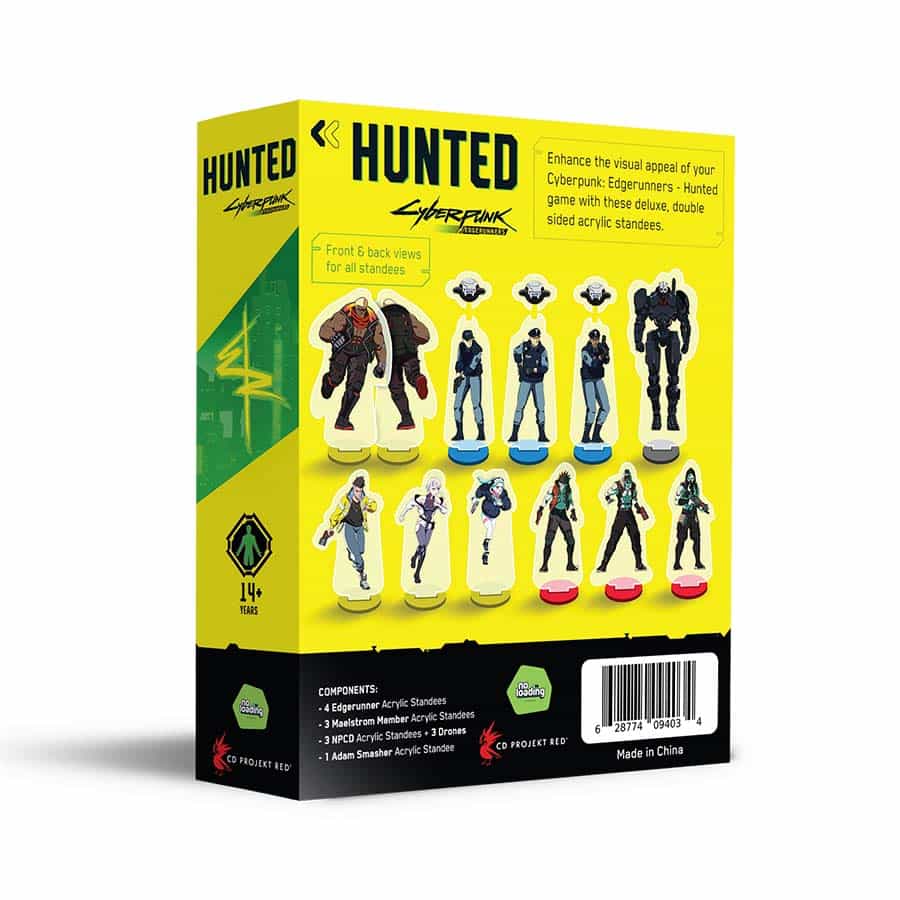 Cyberpunk: Edgerunners: Hunted - Acrylic Character Pack (Pre-Order)