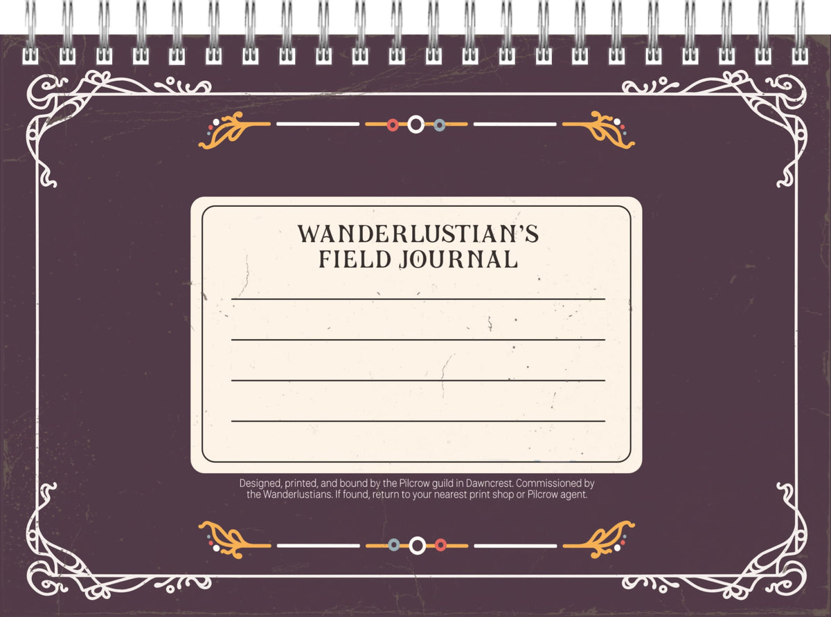 Midnight Muscadines: Wanderlustian Journal (Pre-Order)