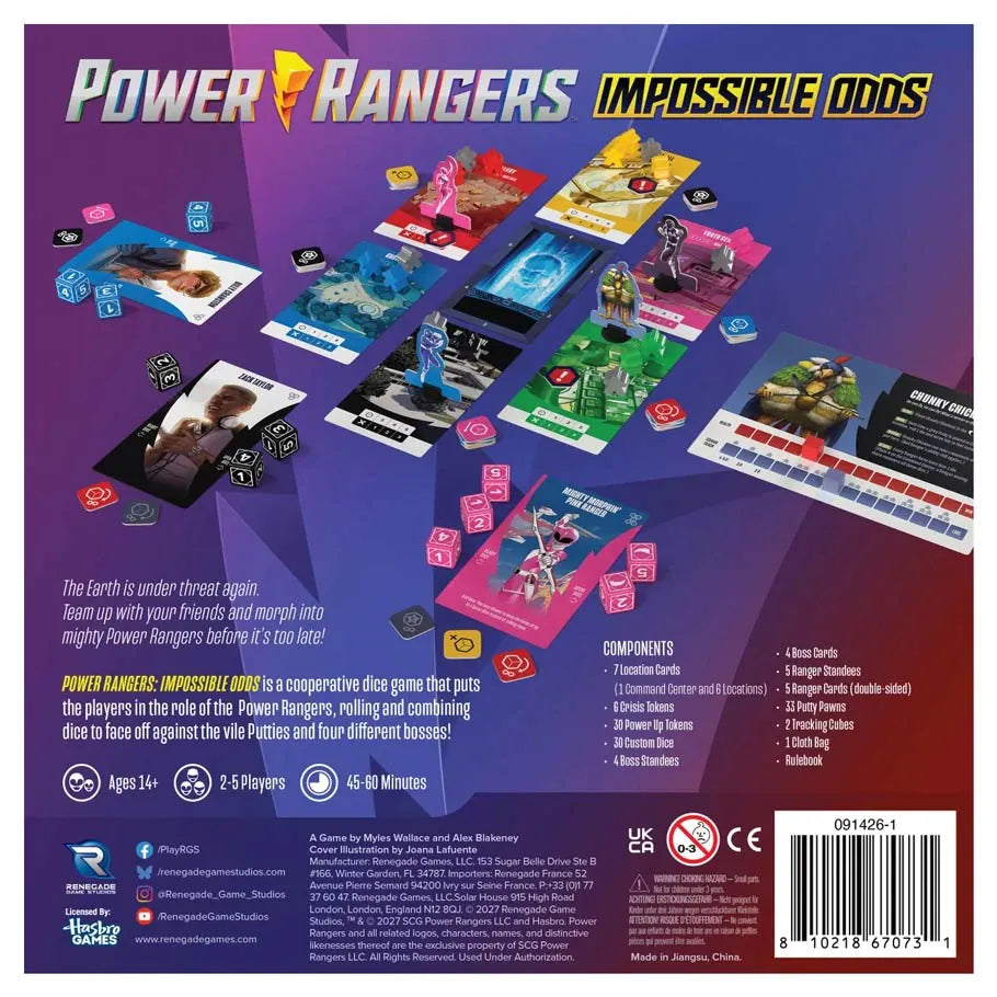 Power Rangers: Impossible Odds (Pre-Order)