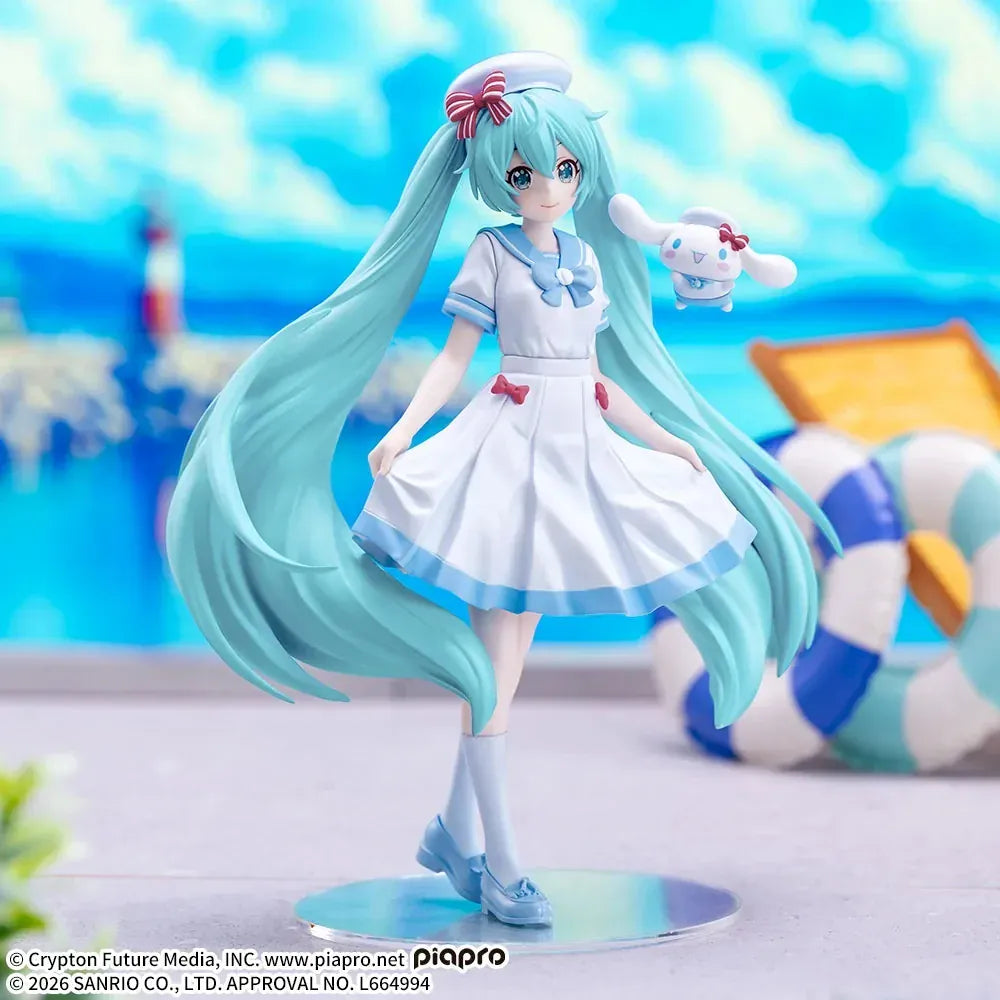 Hatsune Miku: XStellar Hatsune Miku Cinnamoroll Summer Ver. Figure, 7.5