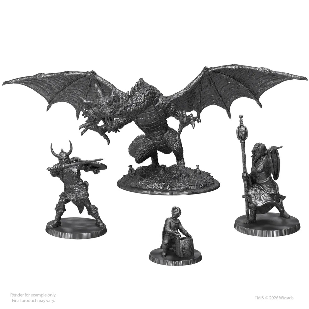 Dungeons & Dragons: Sirius Metal Miniatures - Red Box Basic Set (Pre-Order)