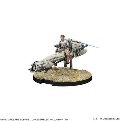 Star Wars: Legion – Jedi General on BARC Speeder