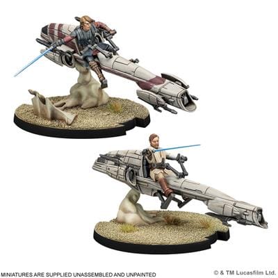 Star Wars: Legion – Jedi General on BARC Speeder