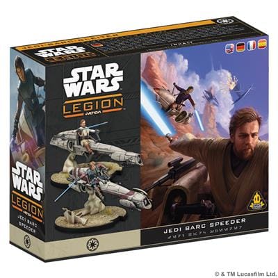 Star Wars: Legion – Jedi General on BARC Speeder