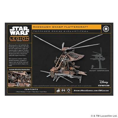 Star Wars: Legion – Raddaugh Gnasp Fluttercraft (Pre-Order)