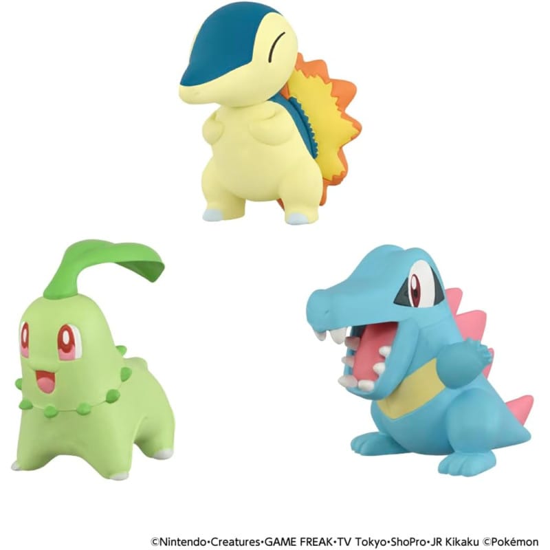 Takaratomy A.R.T.S: Pokemon 30th Anniversary: Moncolle - Johto Starter Collection