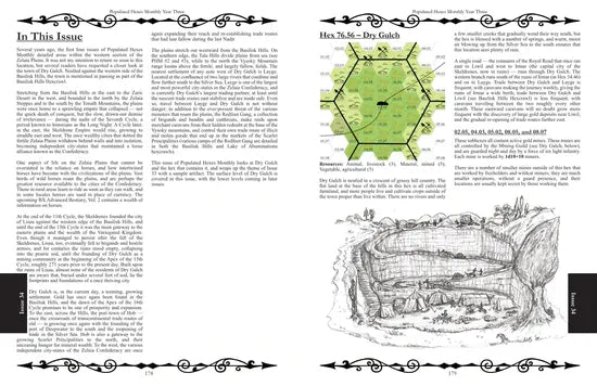 Populated Hexes Monthly: Year Three (Pre-Order)