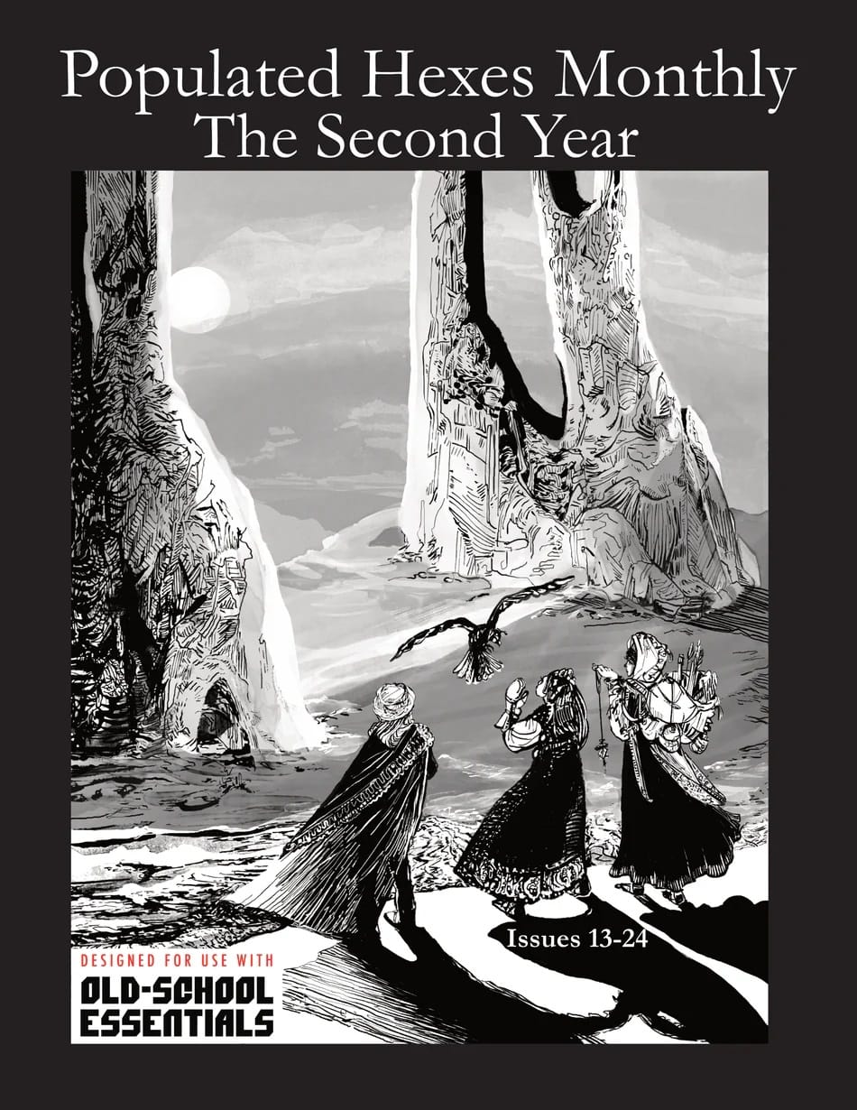 Populated Hexes Monthly: Year Two (Pre-Order)