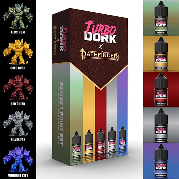 Turbo Dork: Pathfinder X Turbo Dork Series 1 Set (5 Colors)
