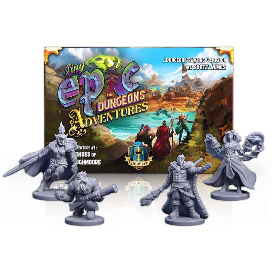 Tiny Epic Dungeons: Adventures - Echoes of Aughmoore (Second Edition) (Pre-Order)
