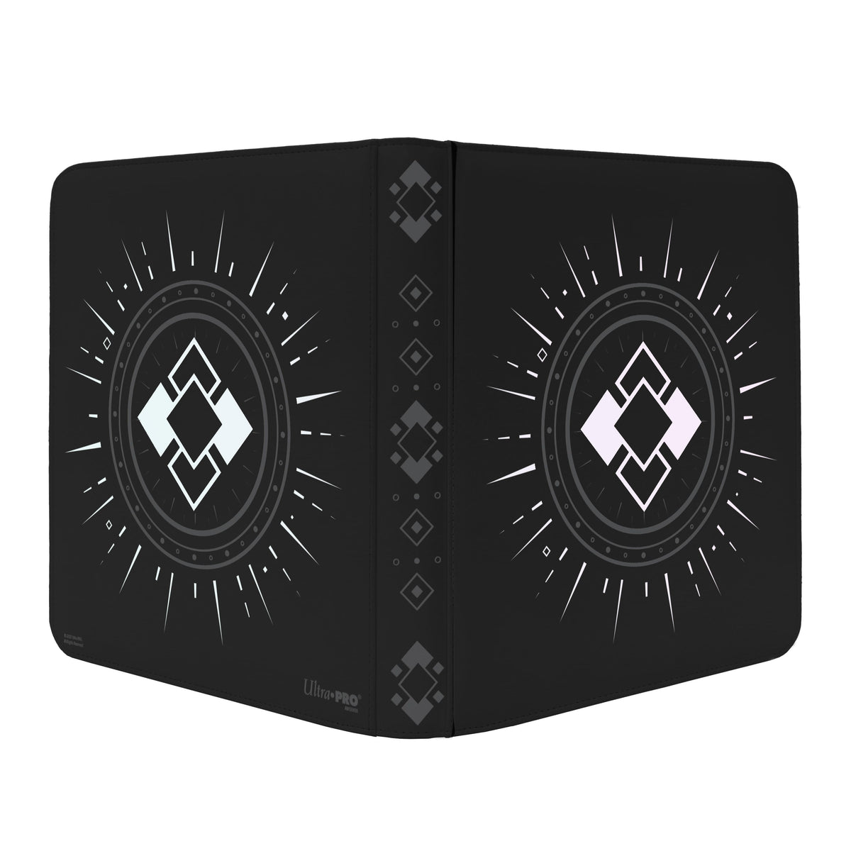 Ultra Pro: Obsidian - 12-Pocket Zippered Premium Pro Binder For Tabletop Gaming (Pre-Order)
