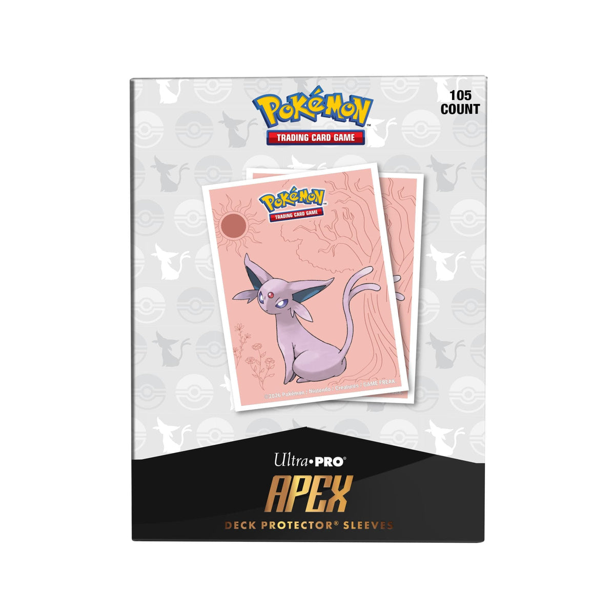 Ultra Pro: Pokemon Elite Series - Espeon Apex Deck Protector Sleeves (105ct) (Pre-Order)