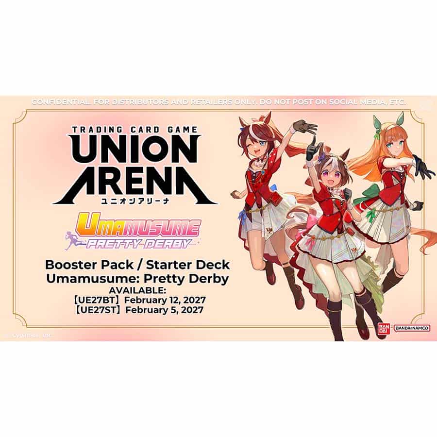 Union Arena Card Game: [UE27BT] Umamusume: Pretty Derby - Booster Display (Pre-Order)
