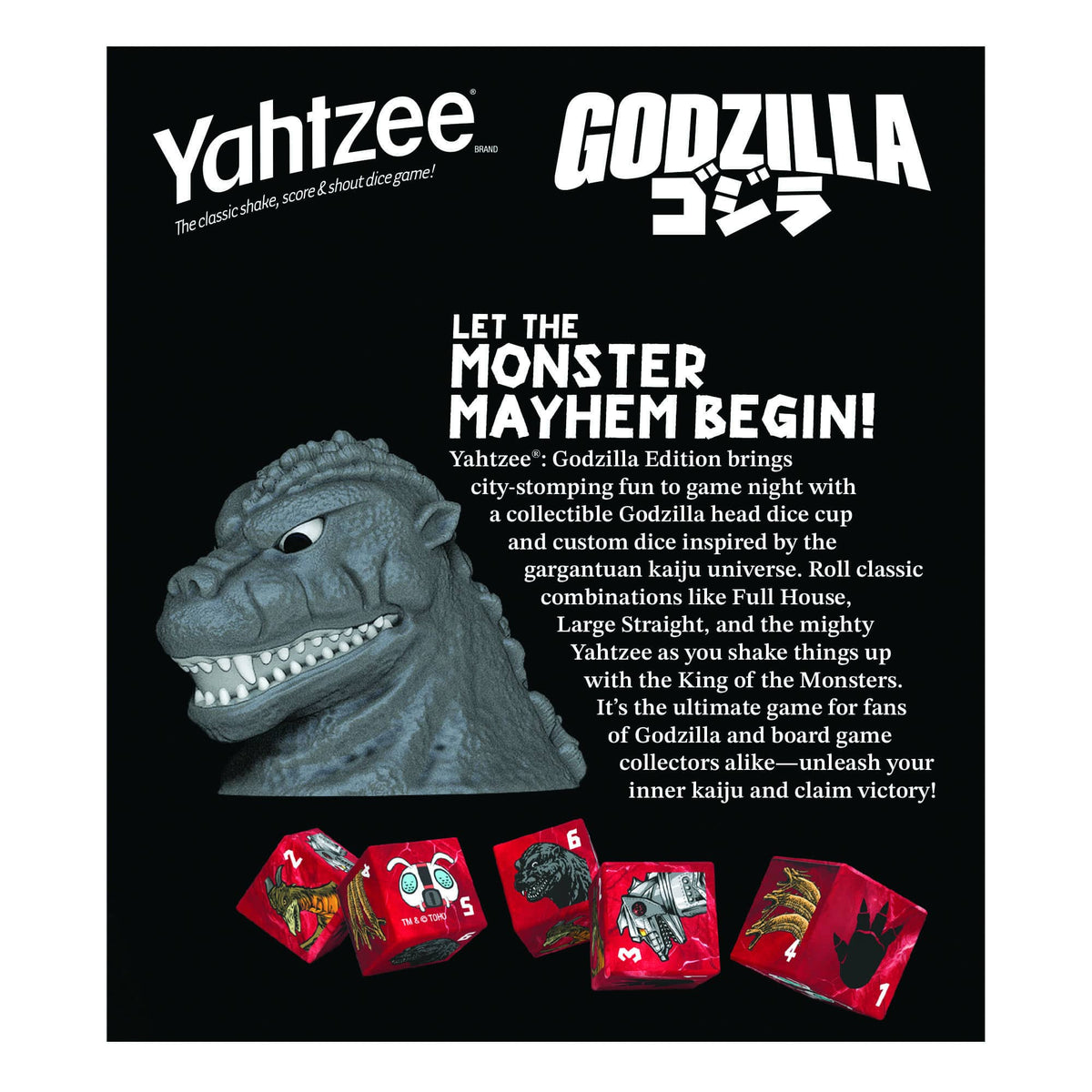 Yahtzee: Godzilla (Pre-Order)