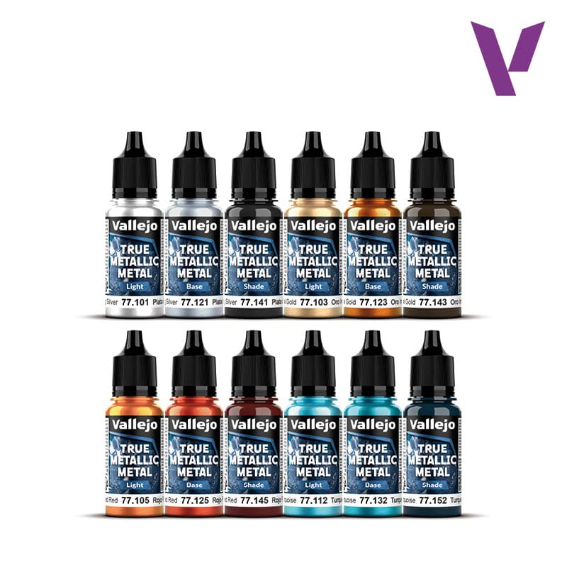 Vallejo: True Metallic Metal - Starter Set (Pre-Order)