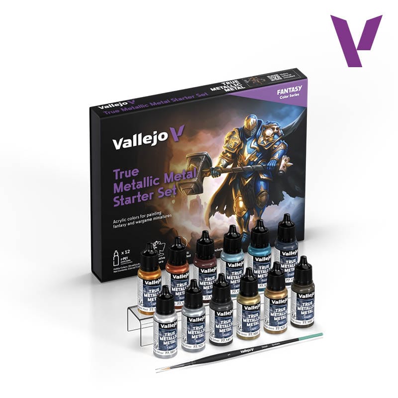 Vallejo: True Metallic Metal - Starter Set (Pre-Order)