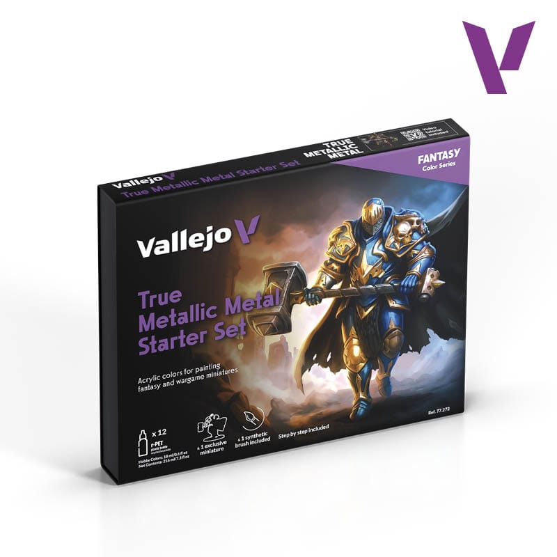 Vallejo: True Metallic Metal - Starter Set (Pre-Order)