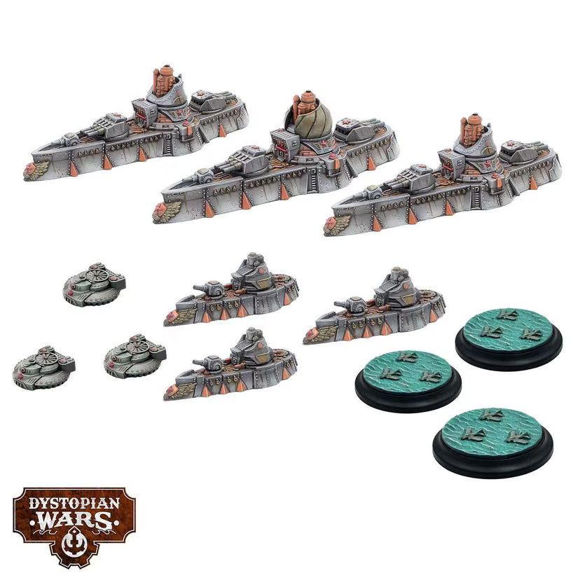 Dystopian Wars: Commonwealth Starter Set (Pre-Order)