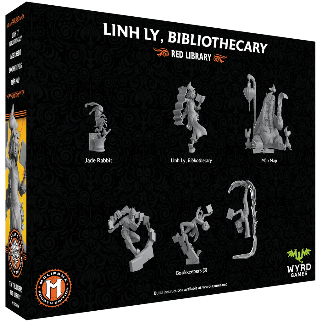 Malifaux 4th Edition: Linh Ly, Bibliothecary