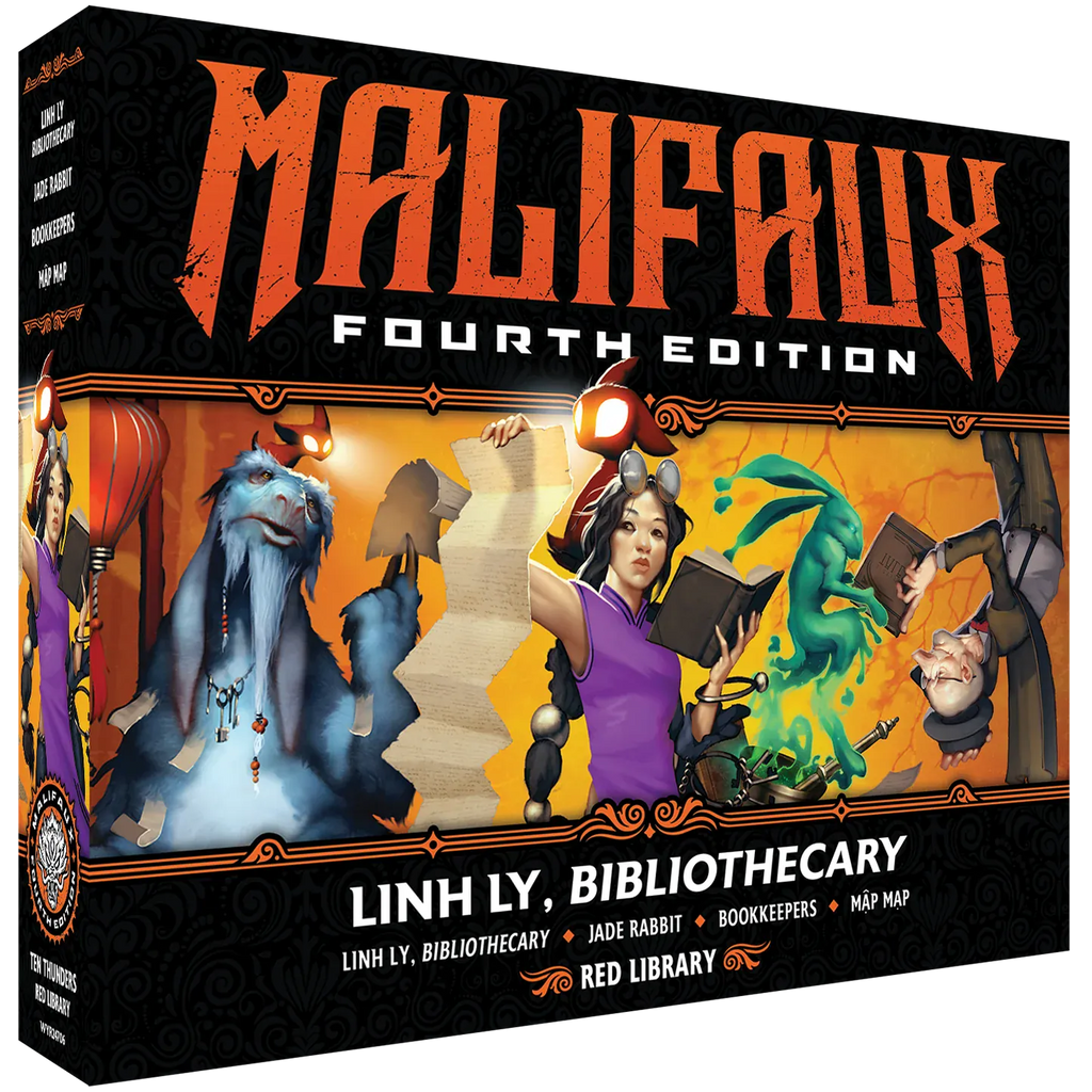 Malifaux 4th Edition: Linh Ly, Bibliothecary